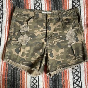 American Bazi Military Army Green Shorts size 3X